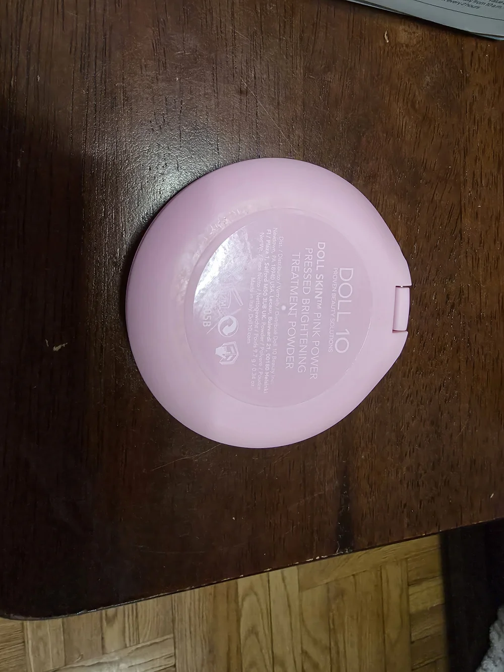 Doll10 Pink Pressed Setting Powder Compact – Soft Matte Finish